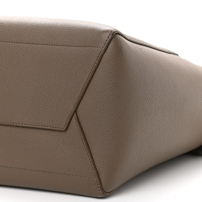 Celine Soft Grained Calfskin Sangle Bucket Bag Taupe 9 of 10