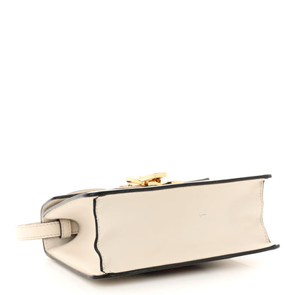 Gucci Calfskin Mini Sylvie Top Handle Bag White 4 of 18