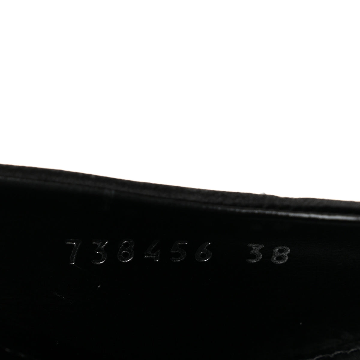 Balenciaga Satin Strass Allover Logo Square Knife 110mm Slingback Pumps 38 Black 9 of 11
