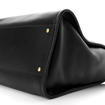 Chanel Calfskin Medium Deauville Tote Black Multicolor 11 of 12