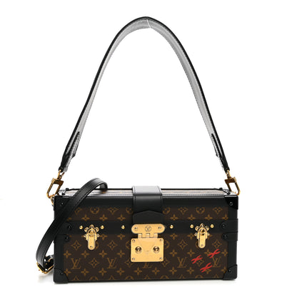Louis Vuitton Monogram Petite Malle East West Black 1 of 9