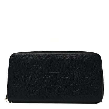 Louis Vuitton Empreinte Zippy Wallet Black 1 of 7