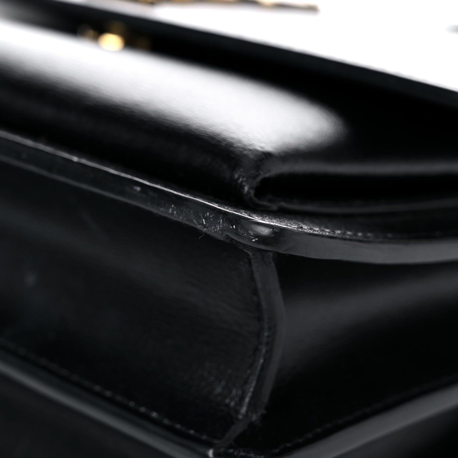 Saint Laurent Calfskin Medium Monogram Sunset Black 8 of 18