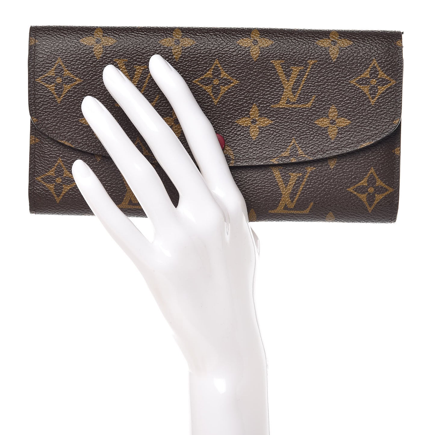 Monogram Emilie Wallet Fuchsia
