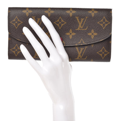 Louis Vuitton Monogram Emilie Wallet Fuchsia 2 of 6