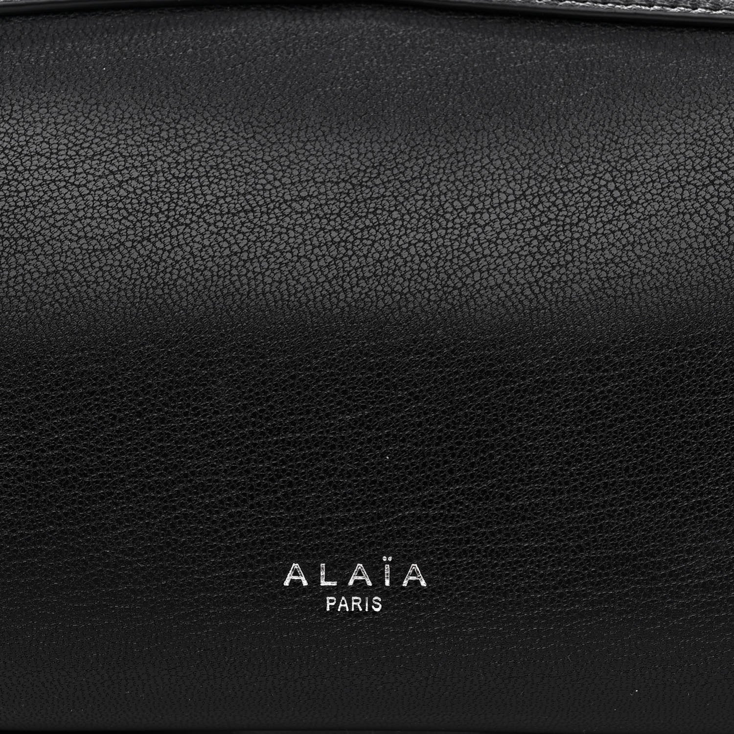 Alaia Goatskin Medium Le Teckel Bag Black 9 of 11