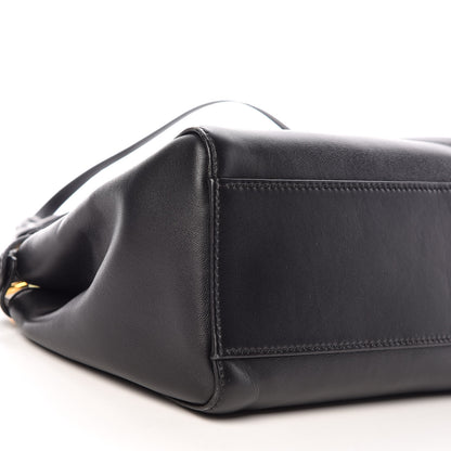 Fendi Nappa Mini Peekaboo Iconic Satchel Black 9 of 11