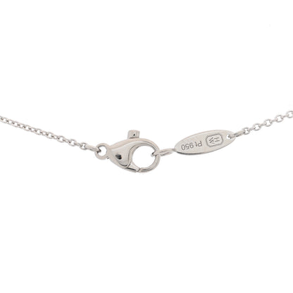 Harry Winston Platinum Diamond Petite Sunflower Pendant Necklace 4 of 5