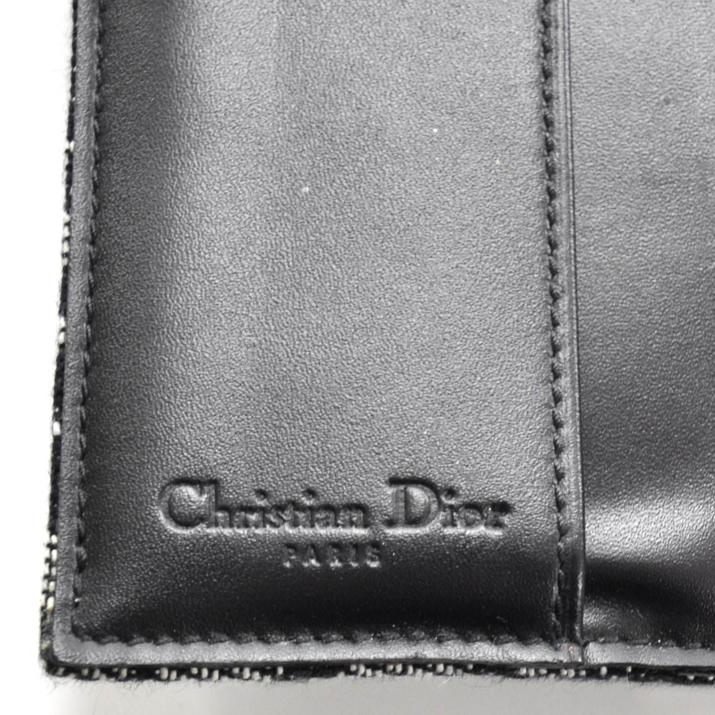 Canvas Diorissimo Compact Saddle Wallet