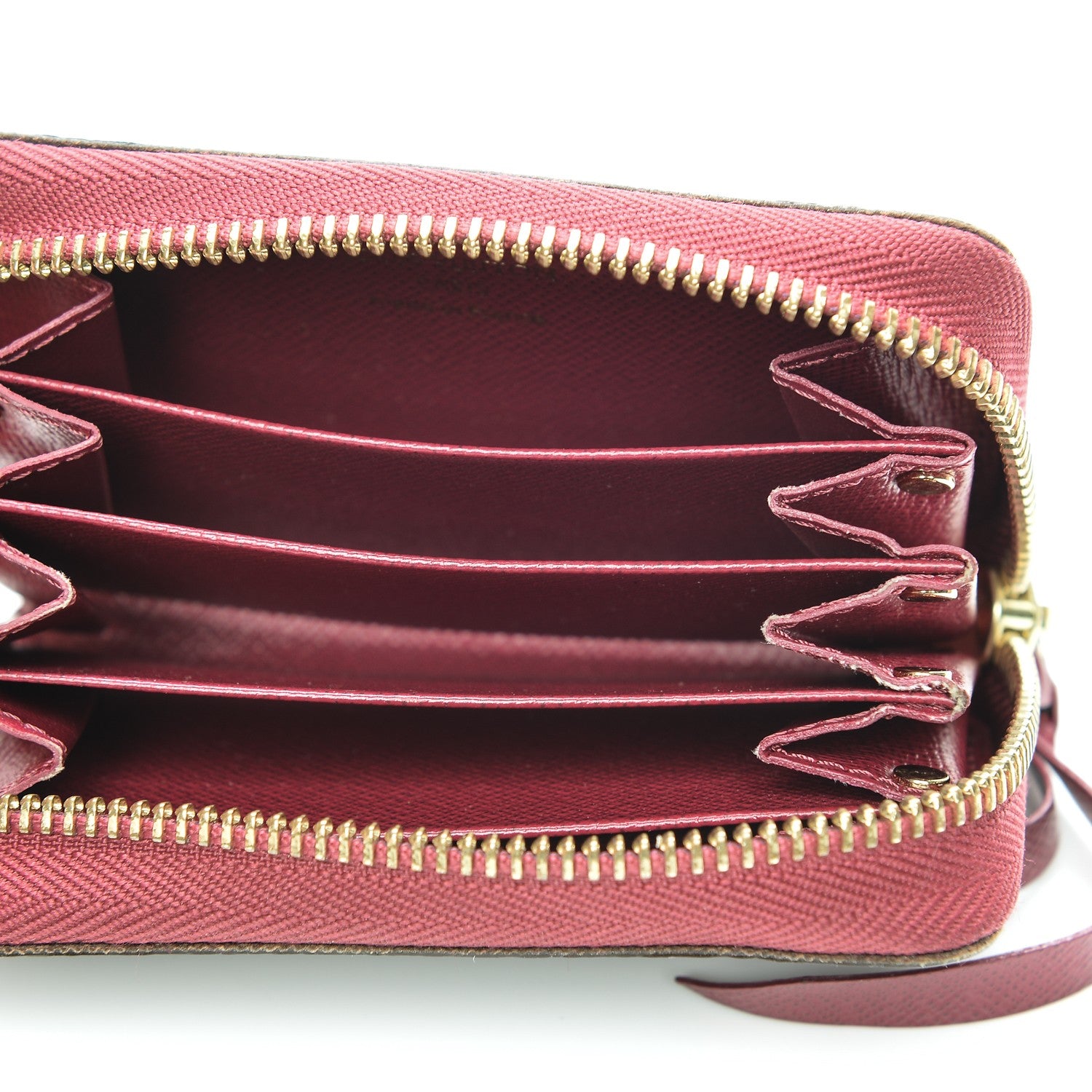 Louis Vuitton Monogram Zippy Multicartes Fuchsia 5 of 7