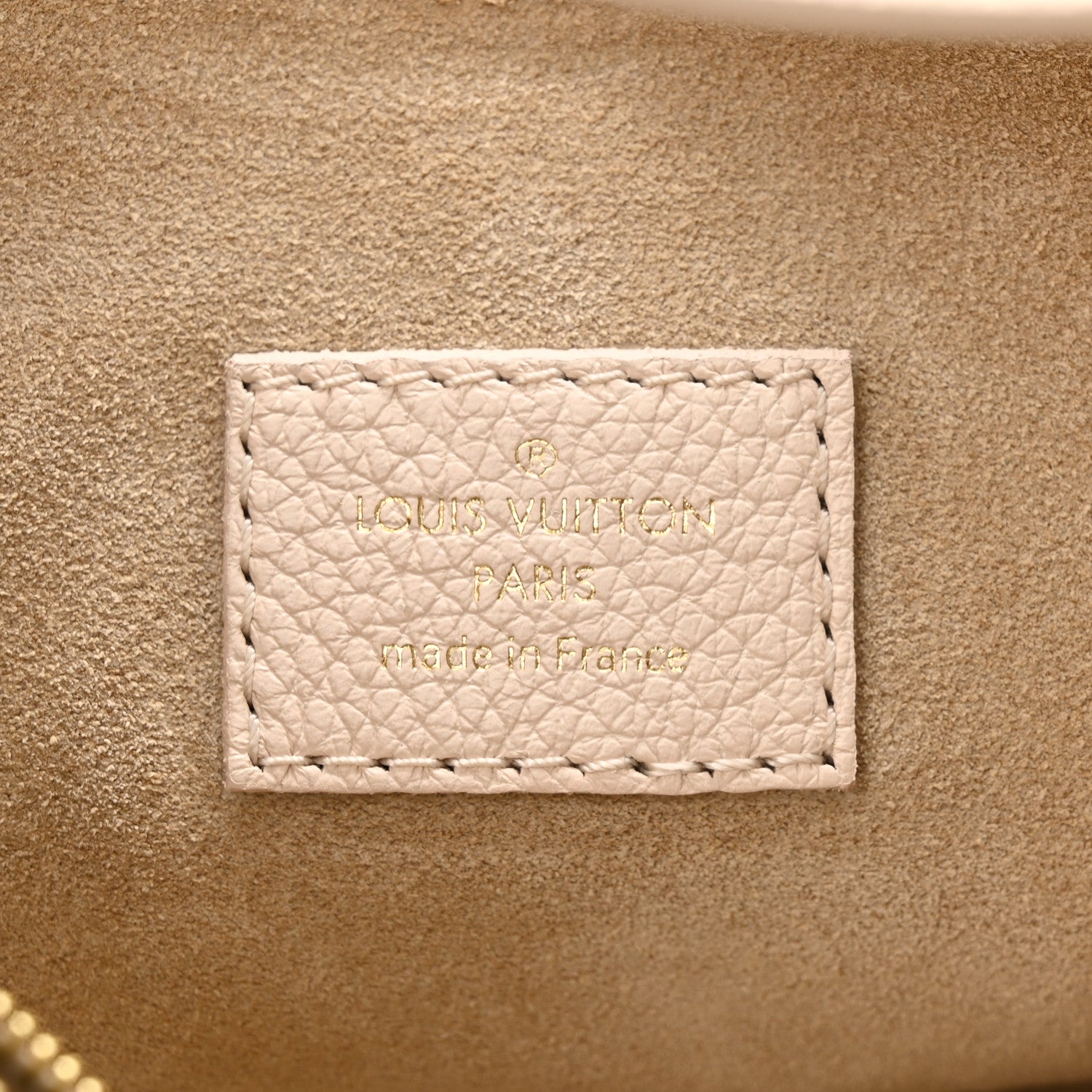 Louis Vuitton Grained Calfskin Low Key Shoulder Bag Limestone Gray 8 of 11