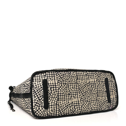 MCM Visetos Large Liz Reversible Shopper Tote Black 8 of 16