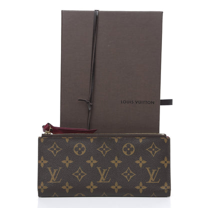 Louis Vuitton Monogram Adele Wallet Fuchsia 8 of 8
