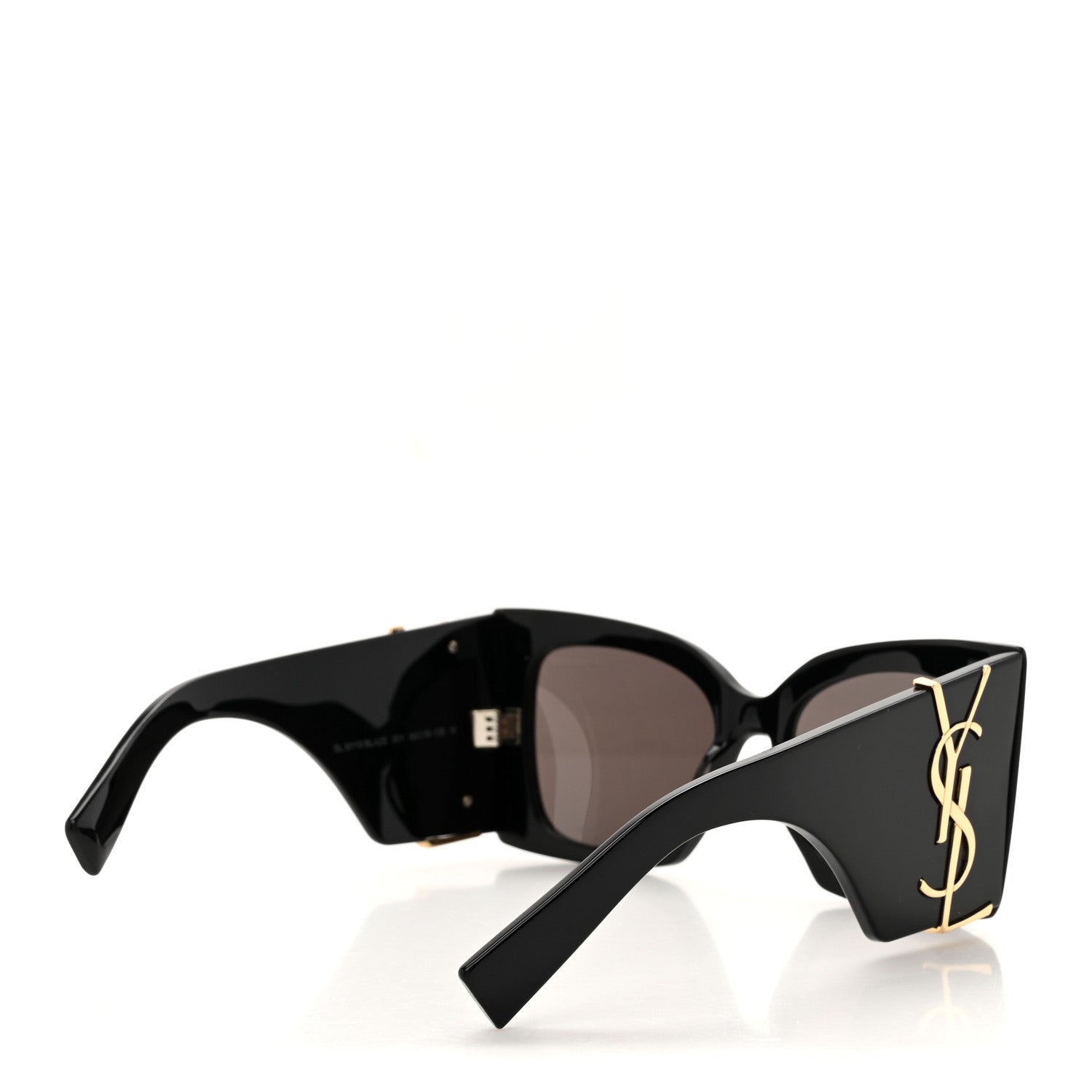 Saint Laurent Acetate Blaze Sunglasses SLM119 Black 4 of 7