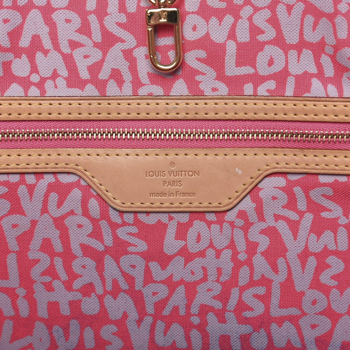 Monogram Graffiti Neverfull GM Fuchsia