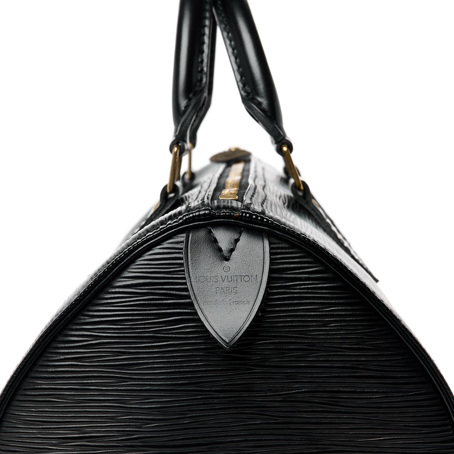 Louis Vuitton Epi Speedy 30 Black 9 of 12