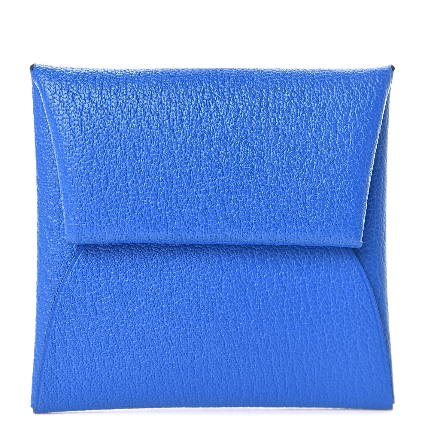 Chevre Mysore Bastia Coin Purse Bleu Hydra
