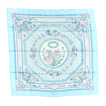 Hermes Silk Jeux De Paille Scarf 90 1 of 5