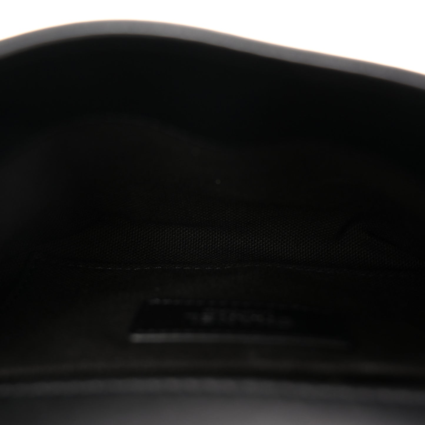 Calfskin Quilted CC Uniform Flap Belt Bag Black