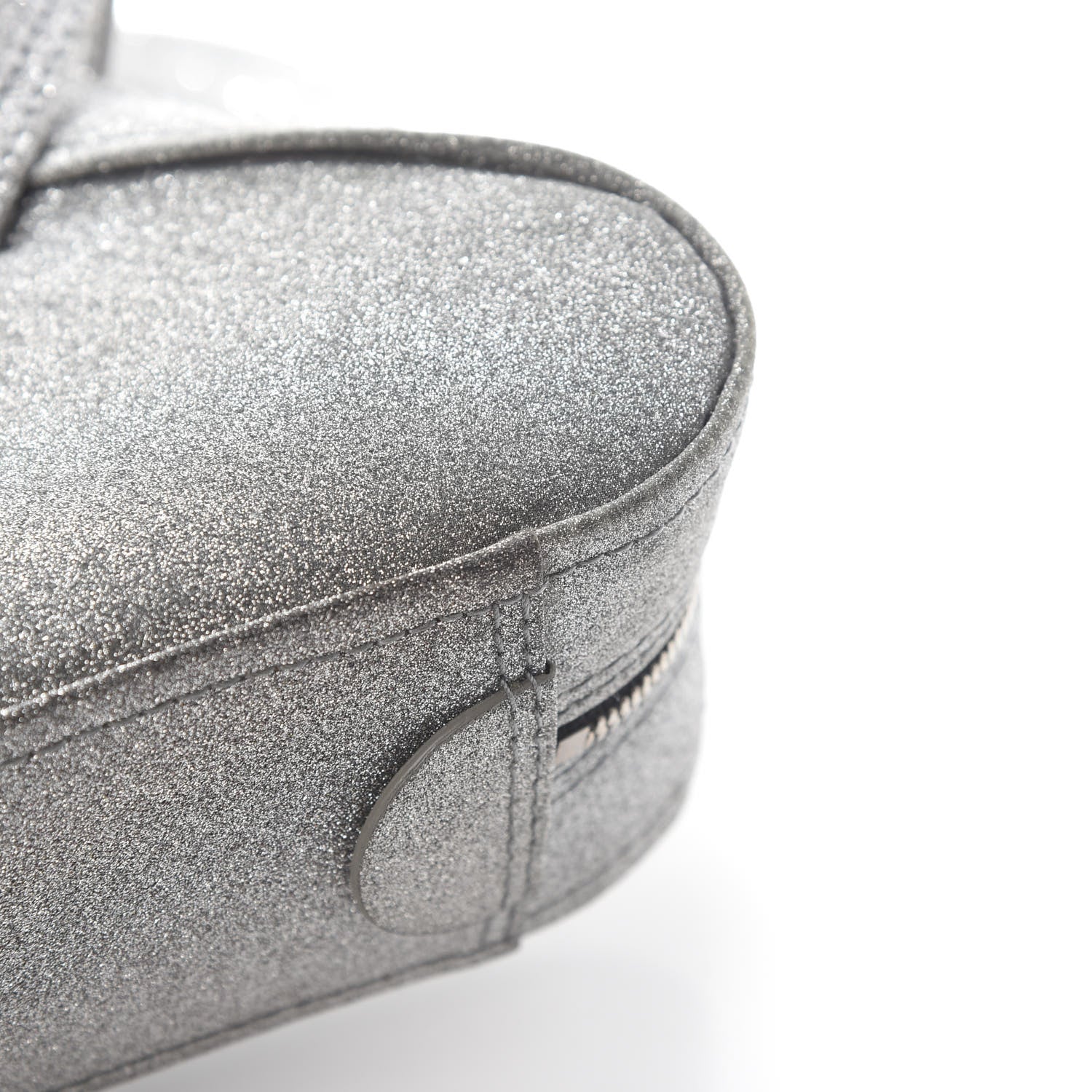 Balenciaga Glitter XS Triangle Duffle Argent Black 9 of 10