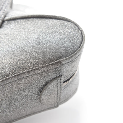 Balenciaga Glitter XS Triangle Duffle Argent Black 9 of 10