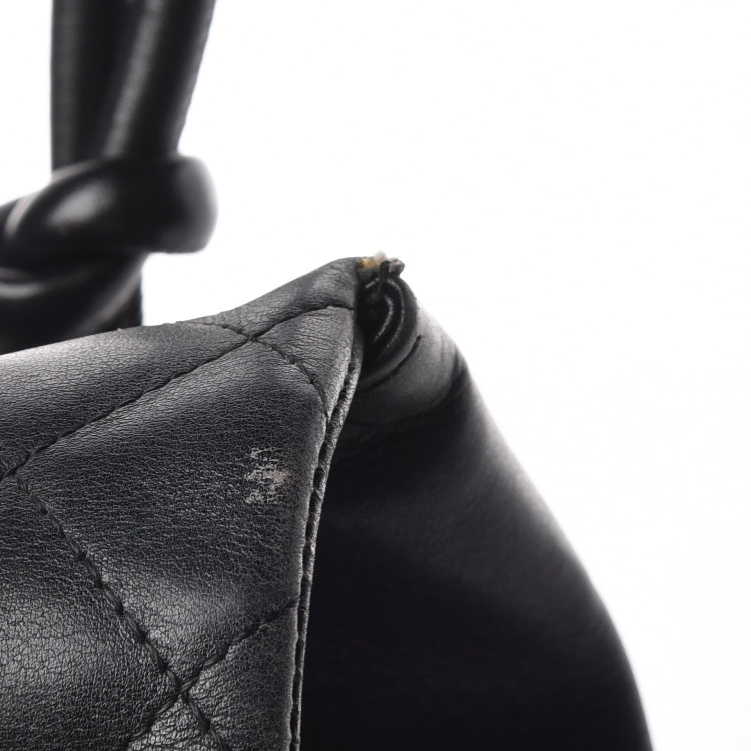 Chanel Calfskin Quilted Large Cambon Flap Black 16 of 20