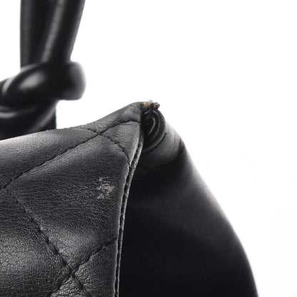 Chanel Calfskin Quilted Large Cambon Flap Black 16 of 20