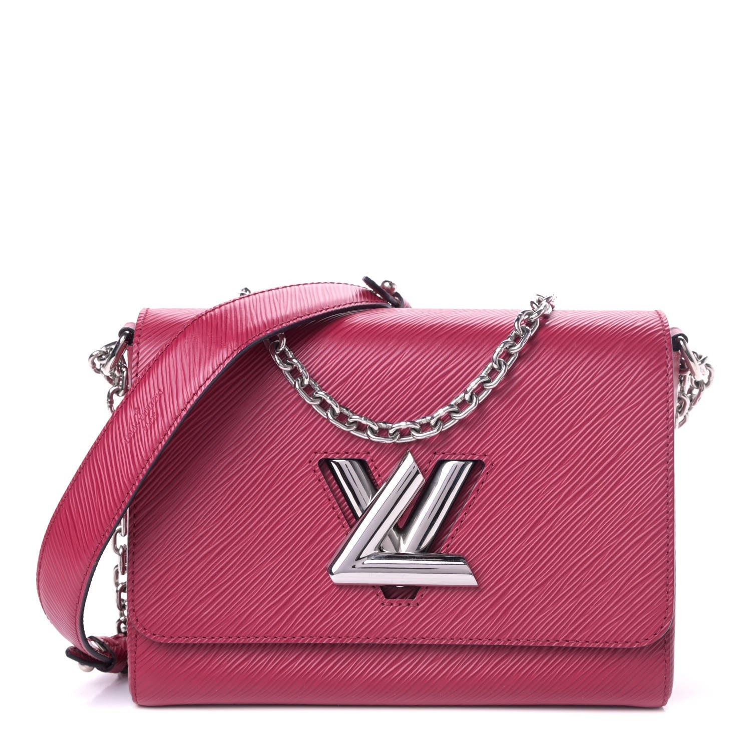 Louis Vuitton Epi Twist Shoulder Bag MM Fuchsia 1 of 4
