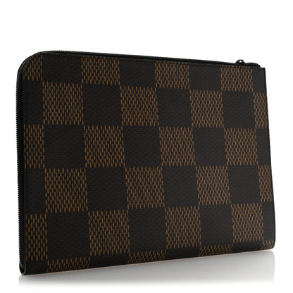 Louis Vuitton X NIGO Giant Damier Ebene Bear Pochette Jour GM 3 of 7