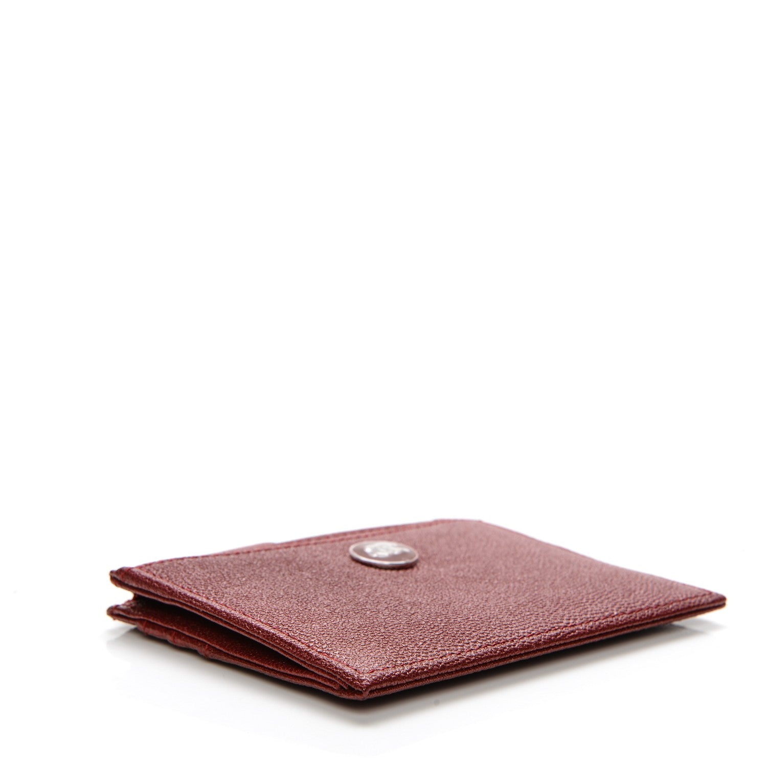 Chanel Caviar CC Zip Card Holder Red 4 of 7