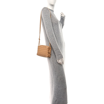 Bottega Veneta Nappa Intrecciato Mini Loop Camera Bag Almond 2 of 9