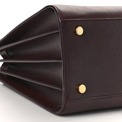 Saint Laurent Calfskin Small Sac De Jour Amarena 7 of 8