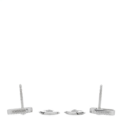 Messika 18K White Gold Diamond Move Uno Earrings 3 of 5