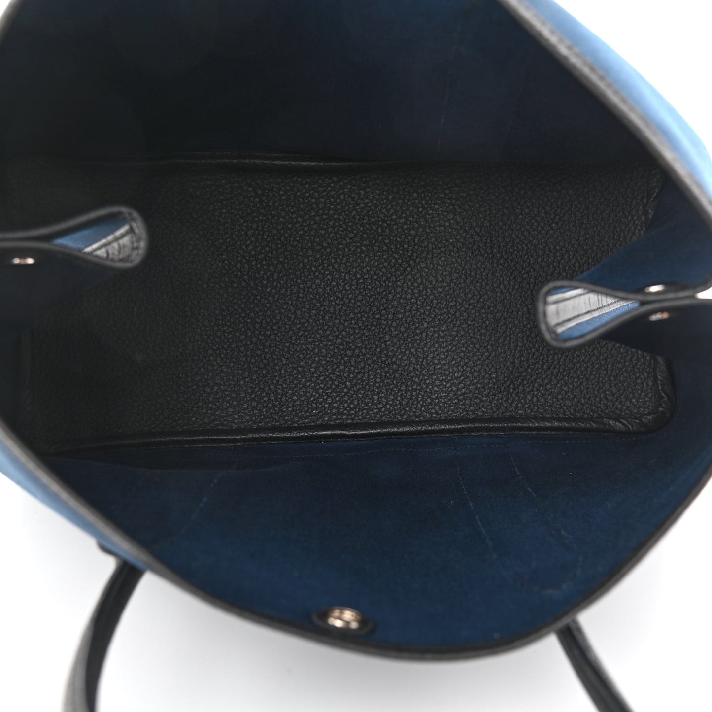 Toile Negonda Garden Party Tote 36 MM Bleu Marine Black