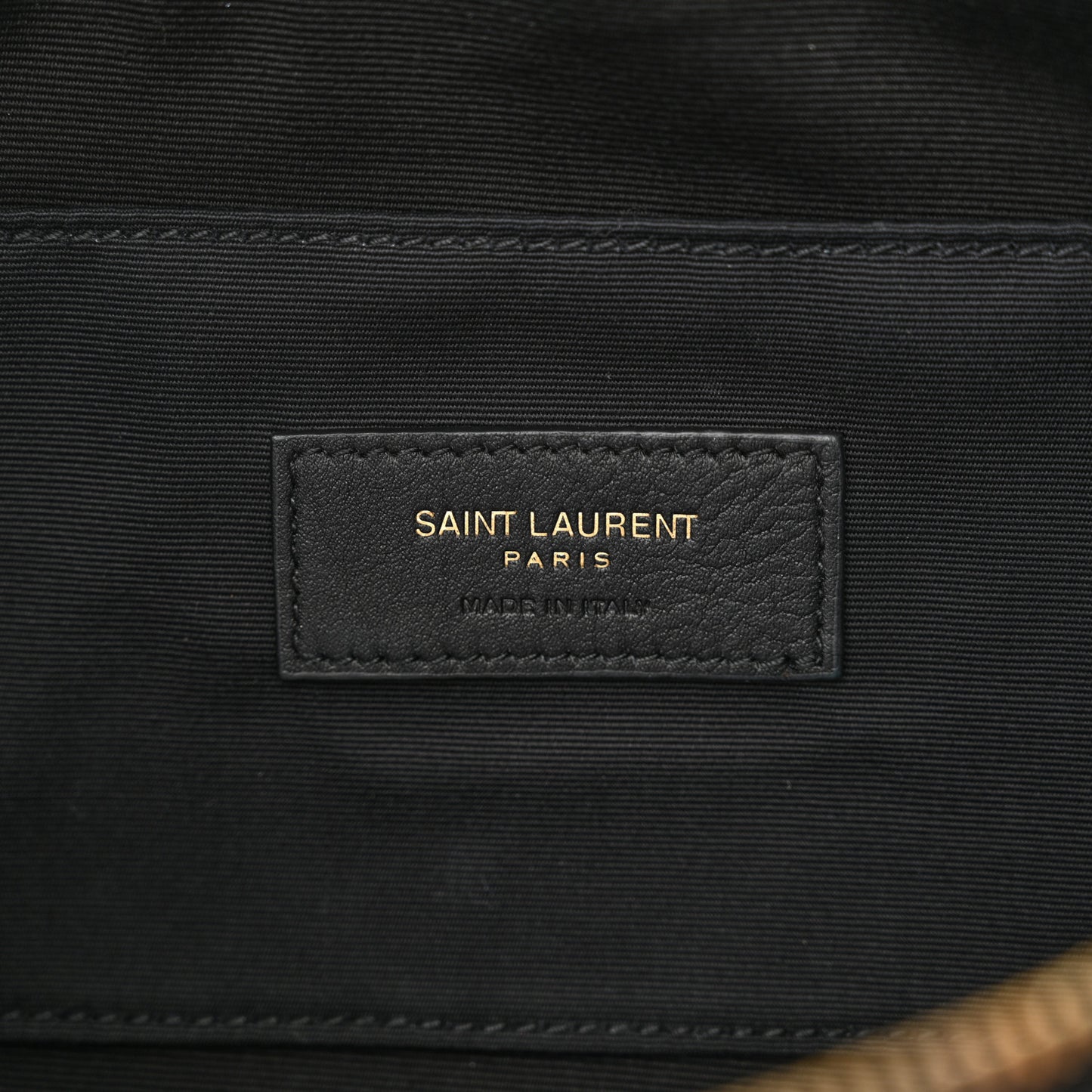 Grain De Poudre Monogram Belt Bag Black