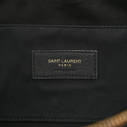 Saint Laurent Grain De Poudre Monogram Belt Bag Black 6 of 11