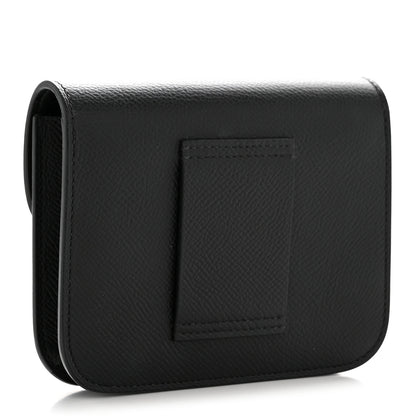 Hermes Epsom Constance Slim Wallet Black 4 of 10