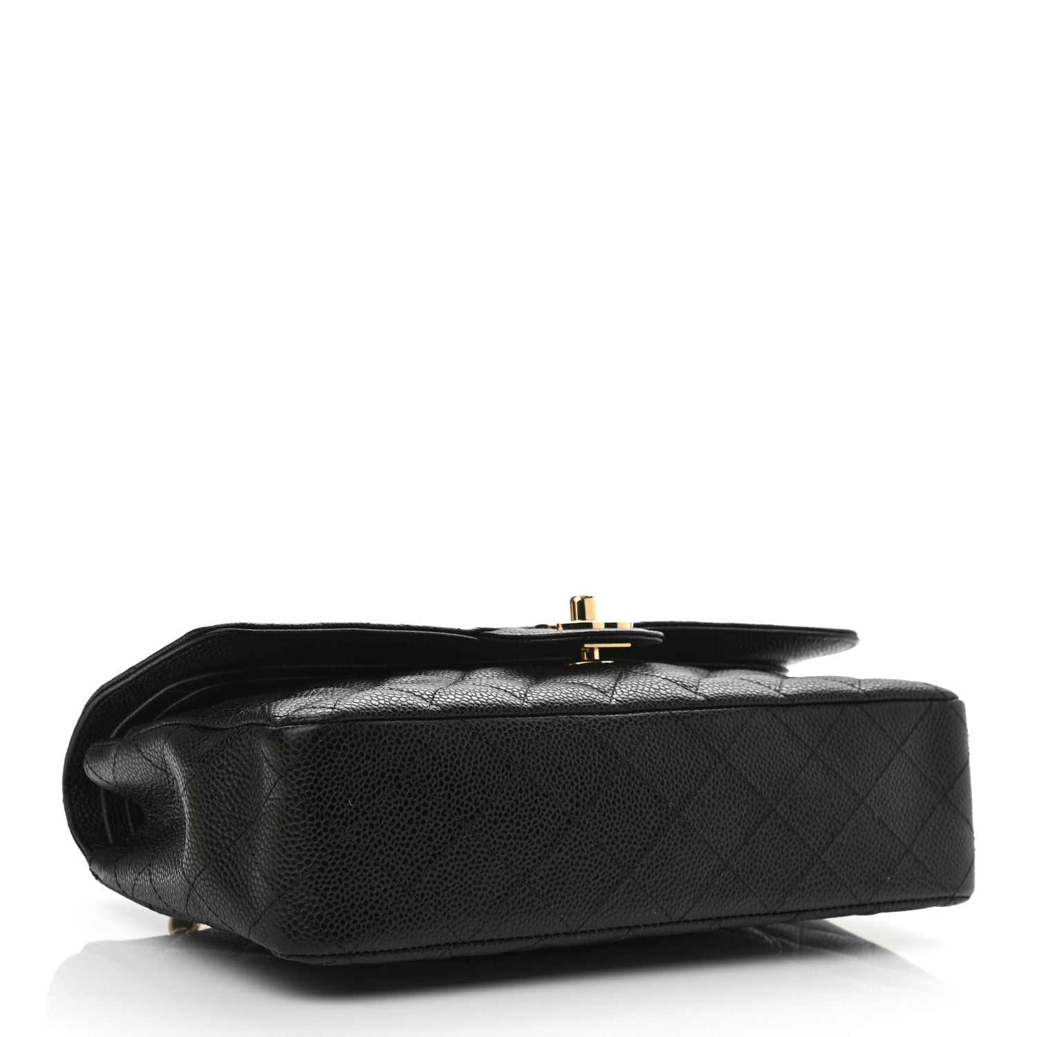 Chanel Caviar Quilted Medium Double Flap Black 4 of 10