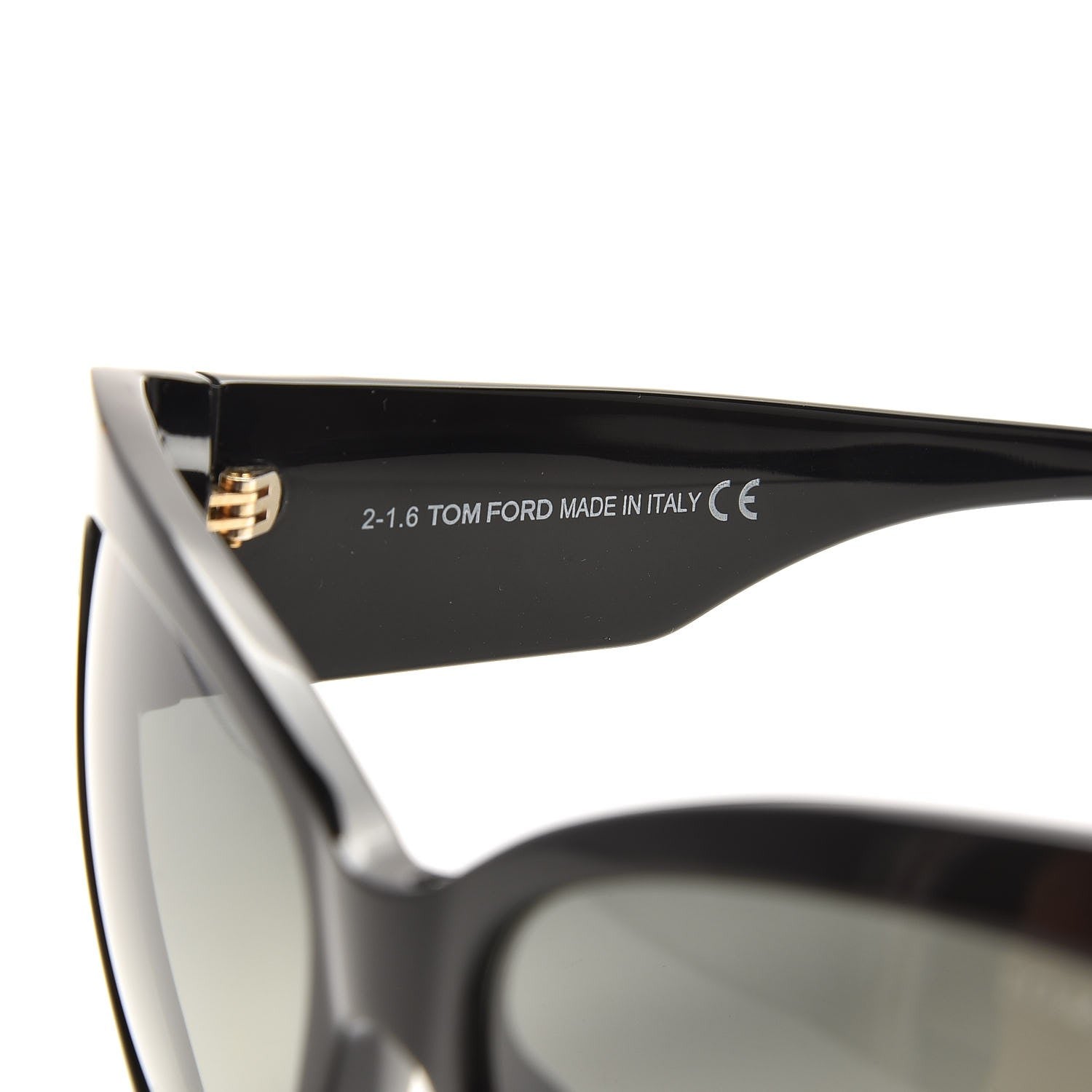 Tom Ford Acetate Anoushka Cat Eye Sunglasses TF371 Black 7 of 9