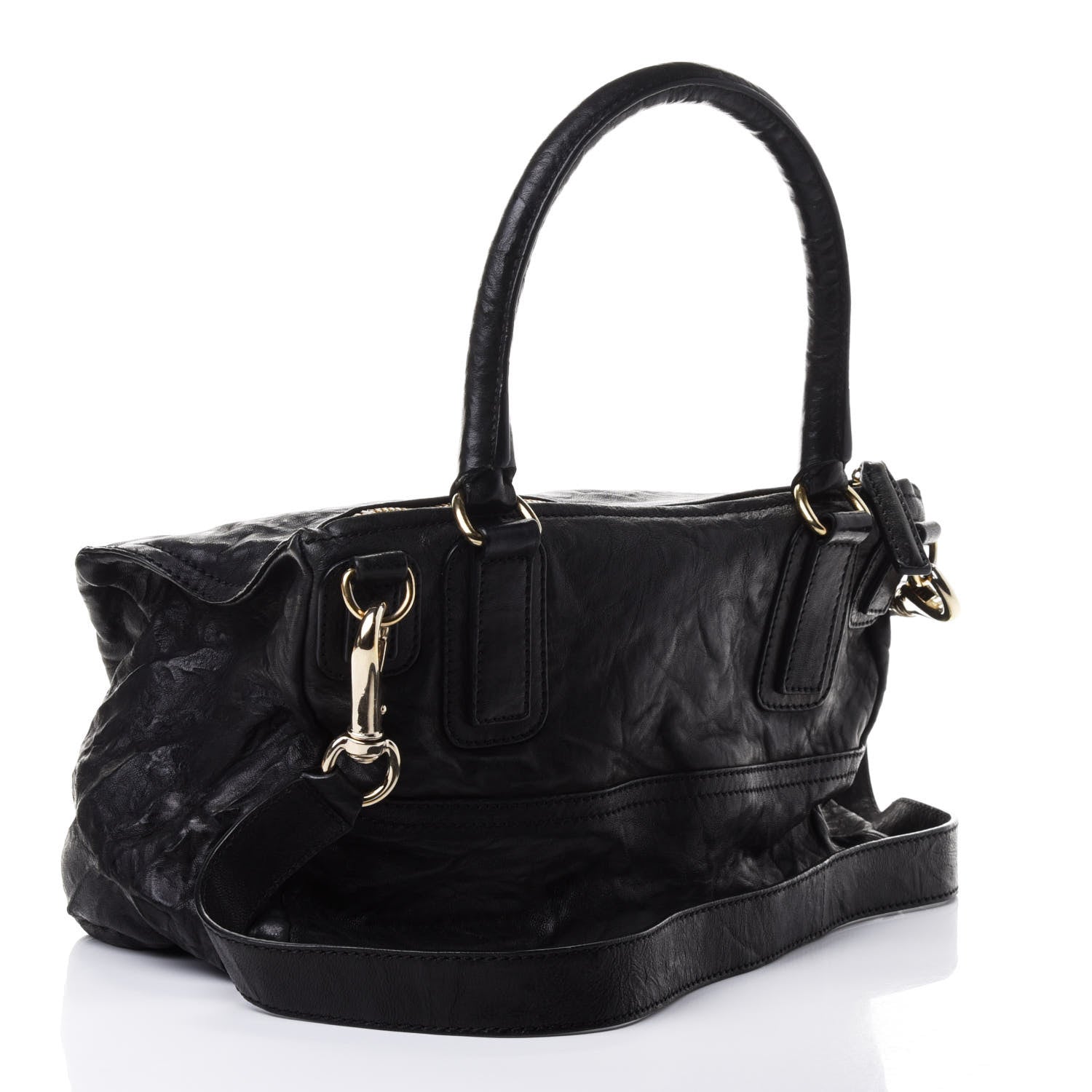 Givenchy Tumbled Sheepskin Medium Pandora Black 4 of 8
