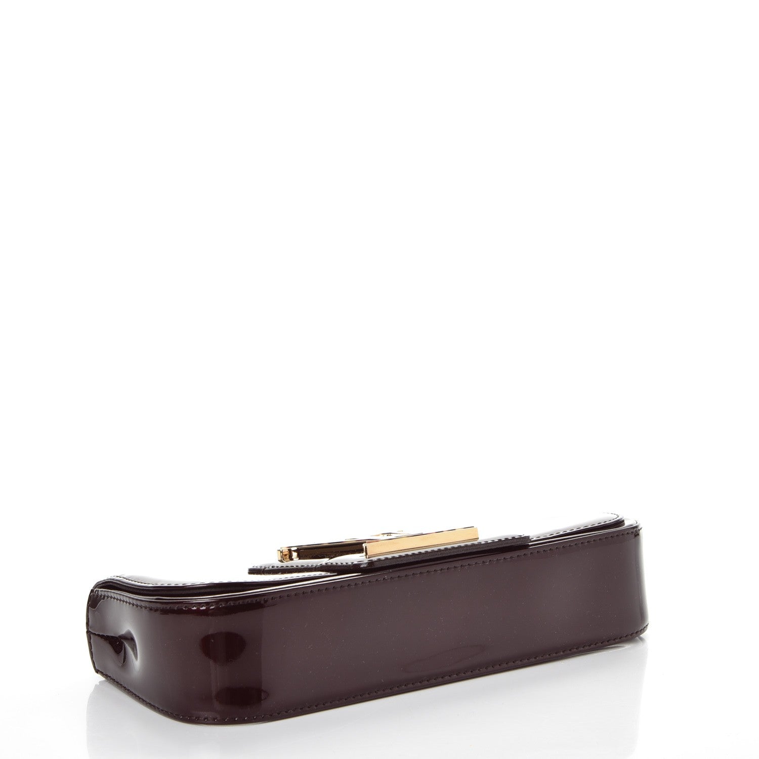Louis Vuitton Patent Sobe Clutch Amarante 4 of 7