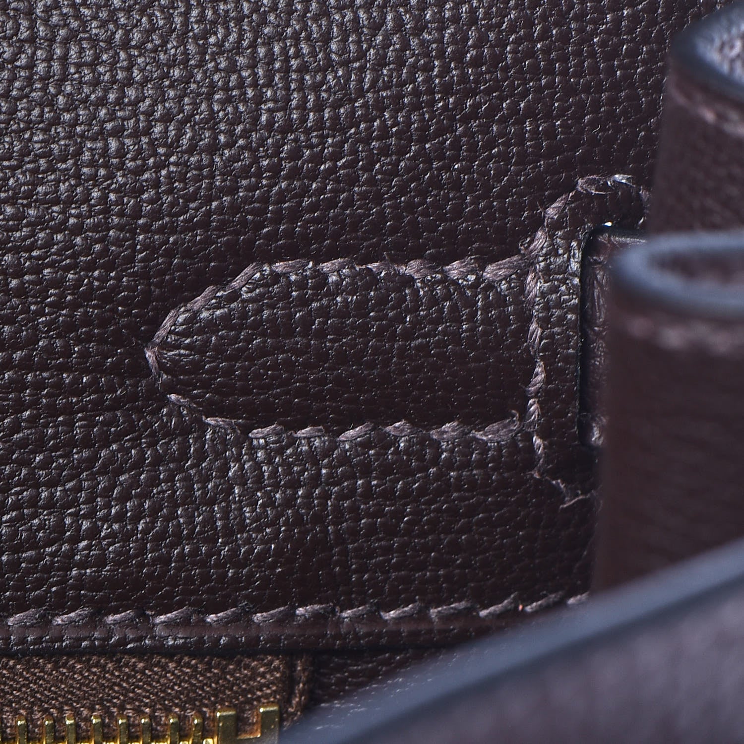Hermes Togo Birkin 25 Chocolate 22 of 33