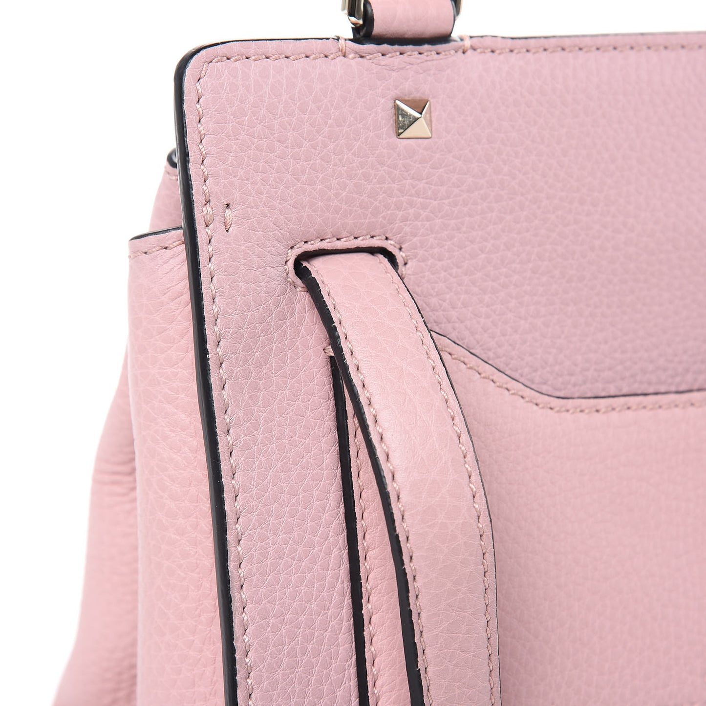 Pebbled Calfskin Small Joylock Satchel Loto