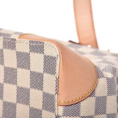 Louis Vuitton Damier Azur Hampstead MM 10 of 16