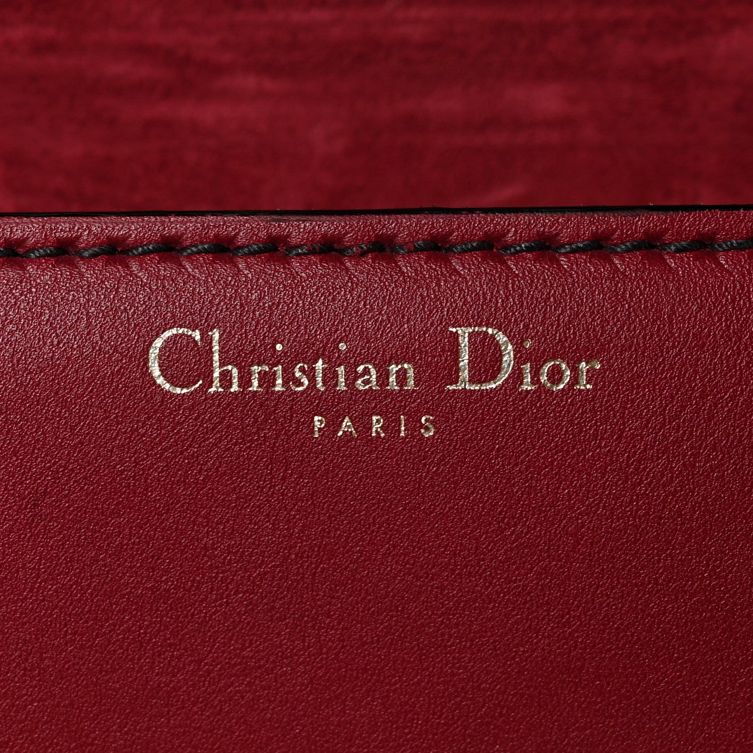 Christian Dior Calfskin Dioraddict Top Handle Red 5 of 9