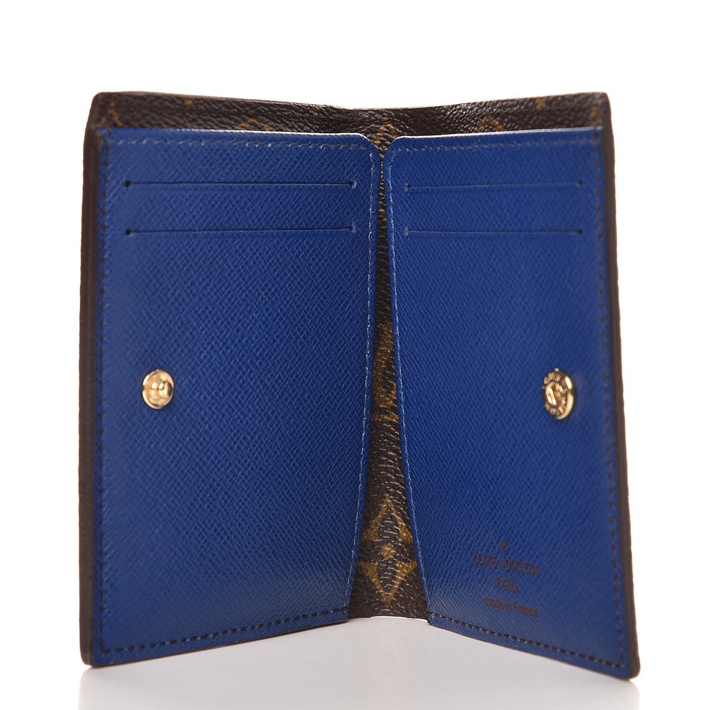 Monogram Compact Marie Wallet Blue