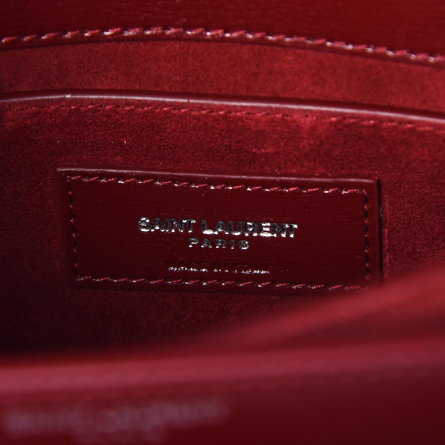 Calfskin Medium Monogram Sunset Pallisandre