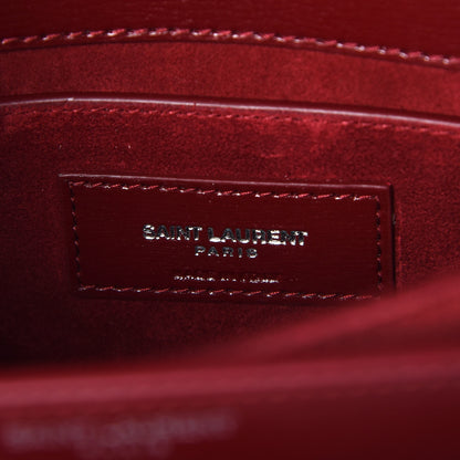 Saint Laurent Calfskin Medium Monogram Sunset Pallisandre 6 of 7