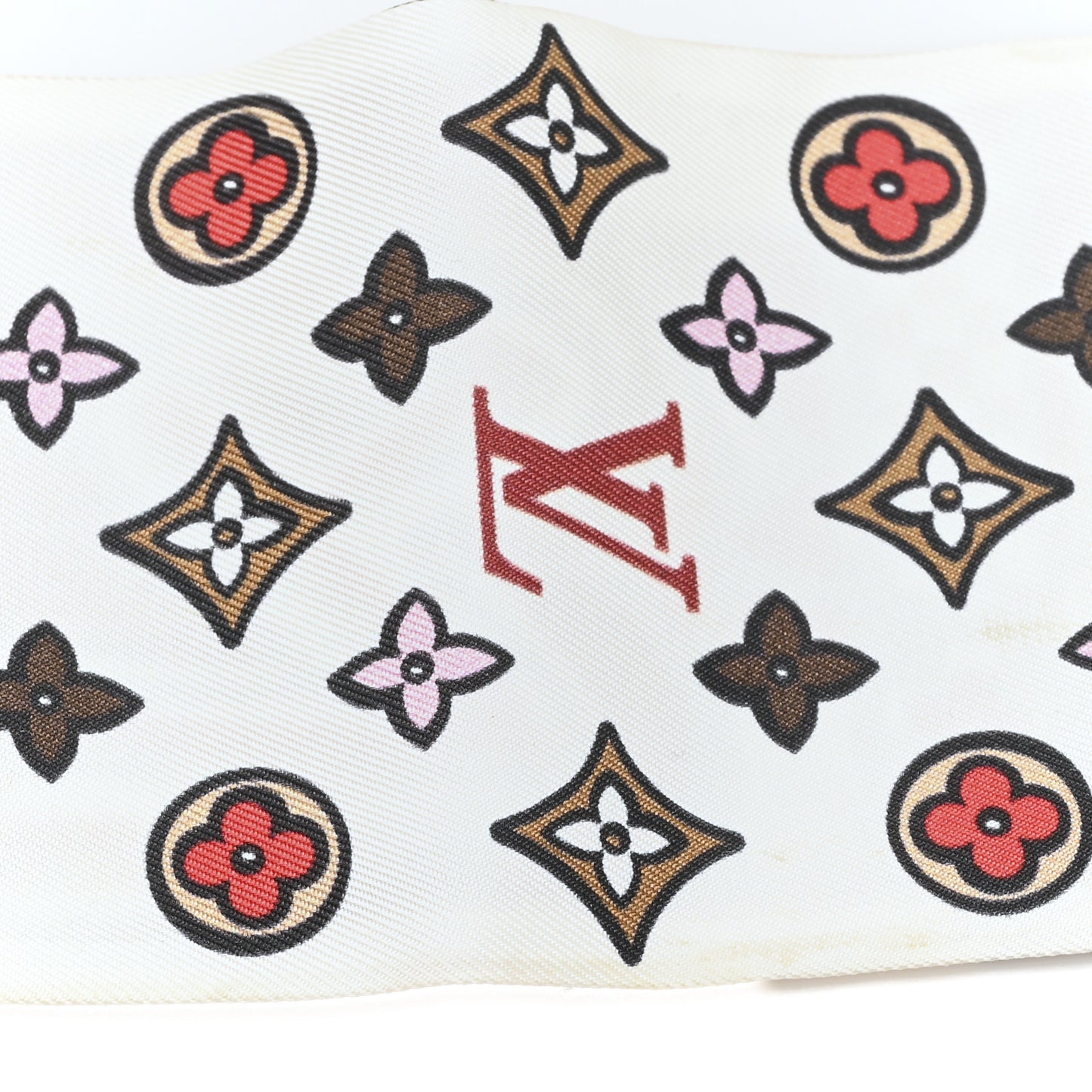 Silk Street Monogram Bandeau Beige
