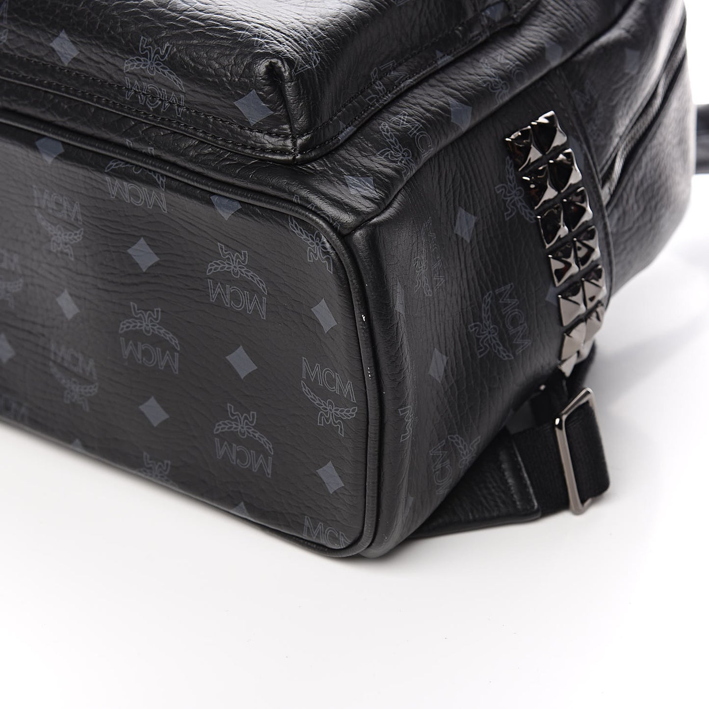 Visetos Small Side Stud Stark Backpack Black